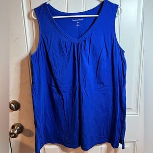 Woman Within tunic tank top size L 18/20